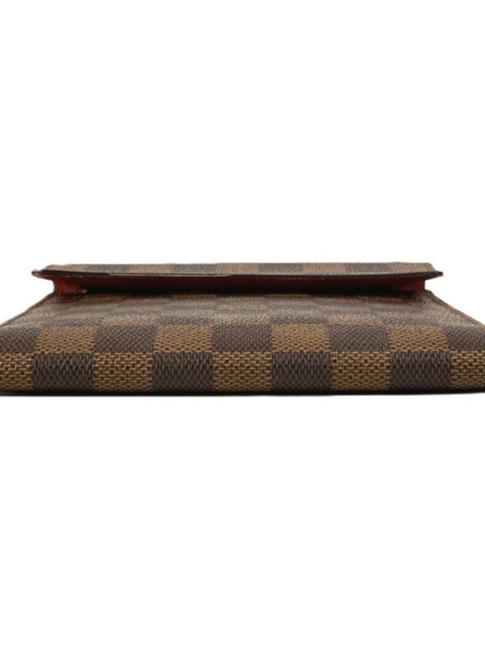 Louis Vuitton Pouch CD Case Dvd Damier Canvas Ebene Brown - Picture 3 of 9